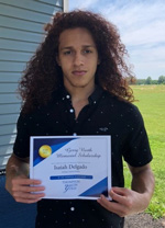 Isaiah Delgado of Midlakes High School 